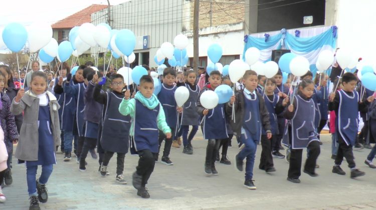 Concarán conmemoró su 166° aniversario con un desfile cívico