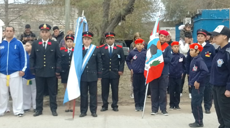 Bomberos Voluntarios de Justo Daract celebraron su 50° aniversario