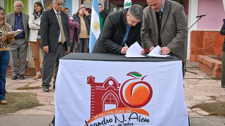 ‘Construyendo con tu pueblo’ llegó a Leandro Alem