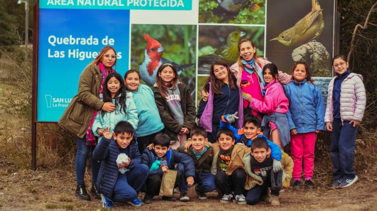 Más de 1.500 personas visitaron las Áreas Naturales Protegidas de San Luis