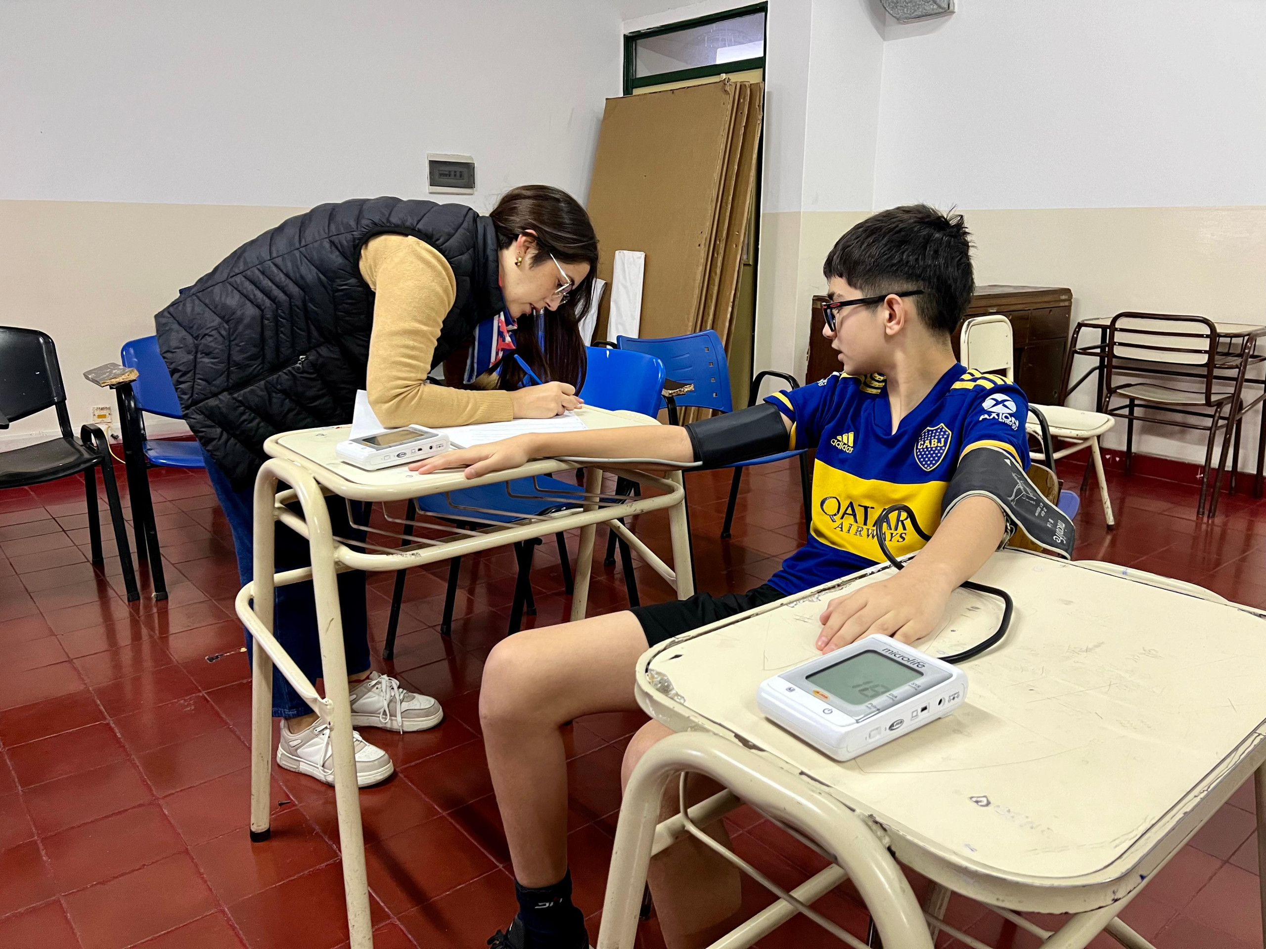 Estudiantes de toda la provincia se realizan el chequeo médico para participar en los Juegos Intercolegiales Deportivos