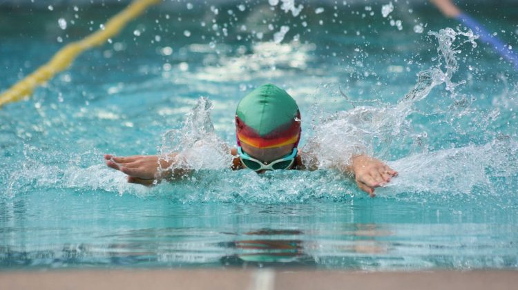 Los nadadores de El Volcán debutaron en el Campeonato Provincial de Natación