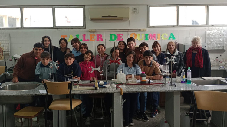 Estudiantes de la Escuela Técnica N°16 compartieron una charla sobre obras públicas