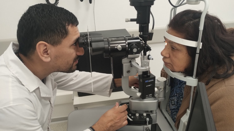 El hospital ‘Ramón Carrillo’ desarrolló una jornada de evaluación oftalmológica