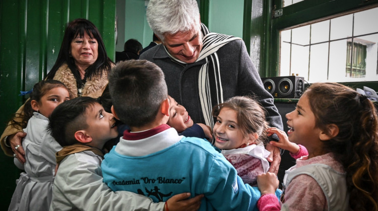 En foco: las fotos destacadas del primer día de la gira institucional