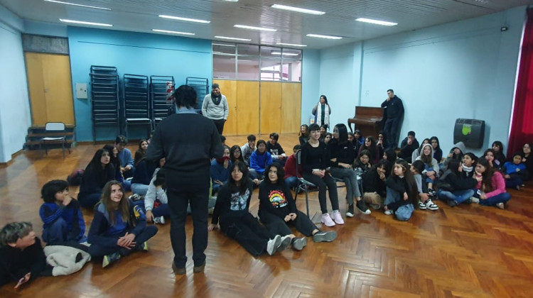 Brindaron un taller de identificación de emociones en la Escuela ‘Nicolás Antonio de San Luis’