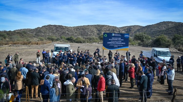 Luego de 30 años, erradicaron un basural en San Francisco del Monte de Oro