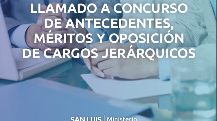 Publicaron información de los concursos a cargos jerárquicos en escuelas