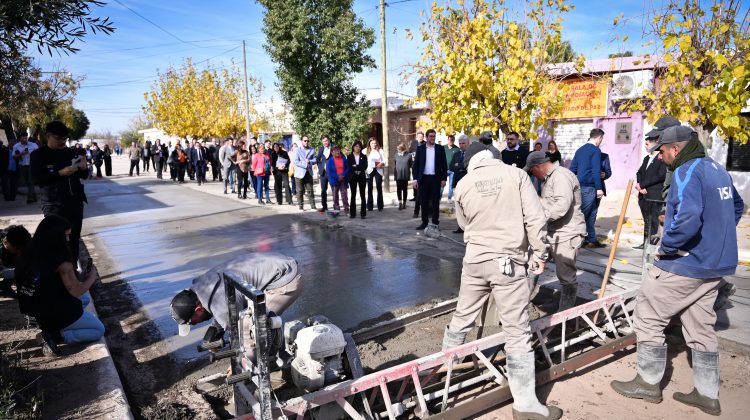 Con eje en la obra pública, Candelaria y la Provincia trabajan en conjunto