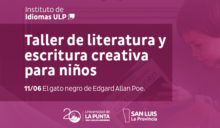 La ULP ofrecerá otro taller de literatura y escritura creativa para niños