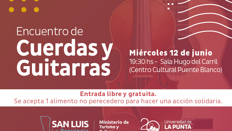 Llega el Primer Encuentro de Cuerdas y Guitarras