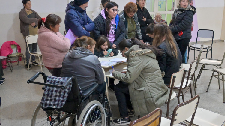 La secretaría de Personas con Discapacidad visitó una escuela en el barrio San José