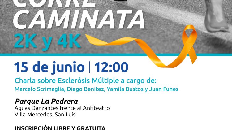 Correcaminata Inclusiva en conmemoración del Día Internacional de la Esclerosis Múltiple