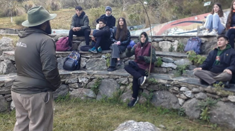 La reserva natural Mogote Bayo recibió la visita de estudiantes de la escuela ‘El Cuenco’