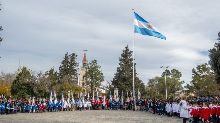 Alumnos de La Toma y Justo Daract hicieron la ‘Promesa de Cuidado Ambiental’