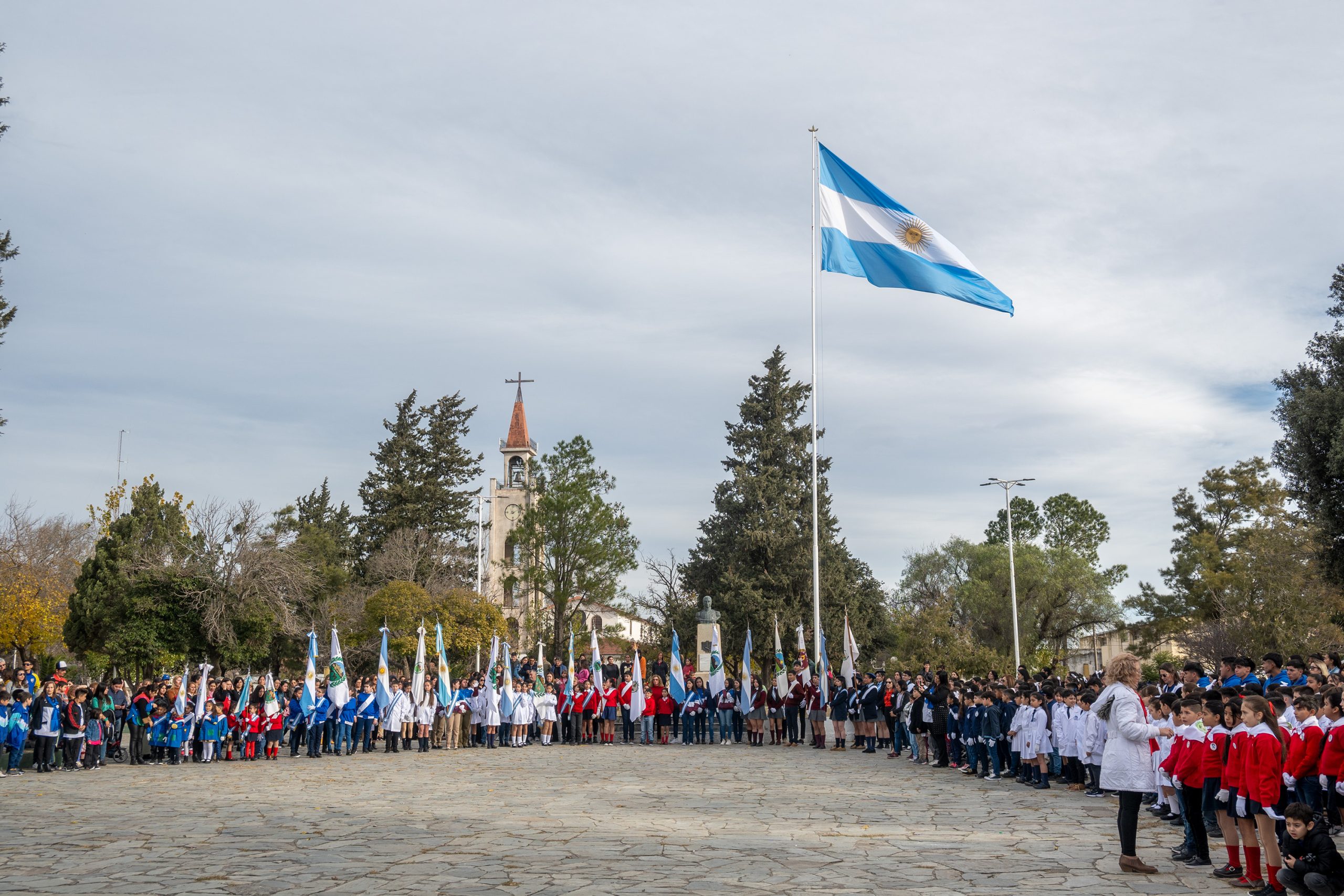 Alumnos de La Toma y Justo Daract hicieron la ‘Promesa de Cuidado Ambiental’