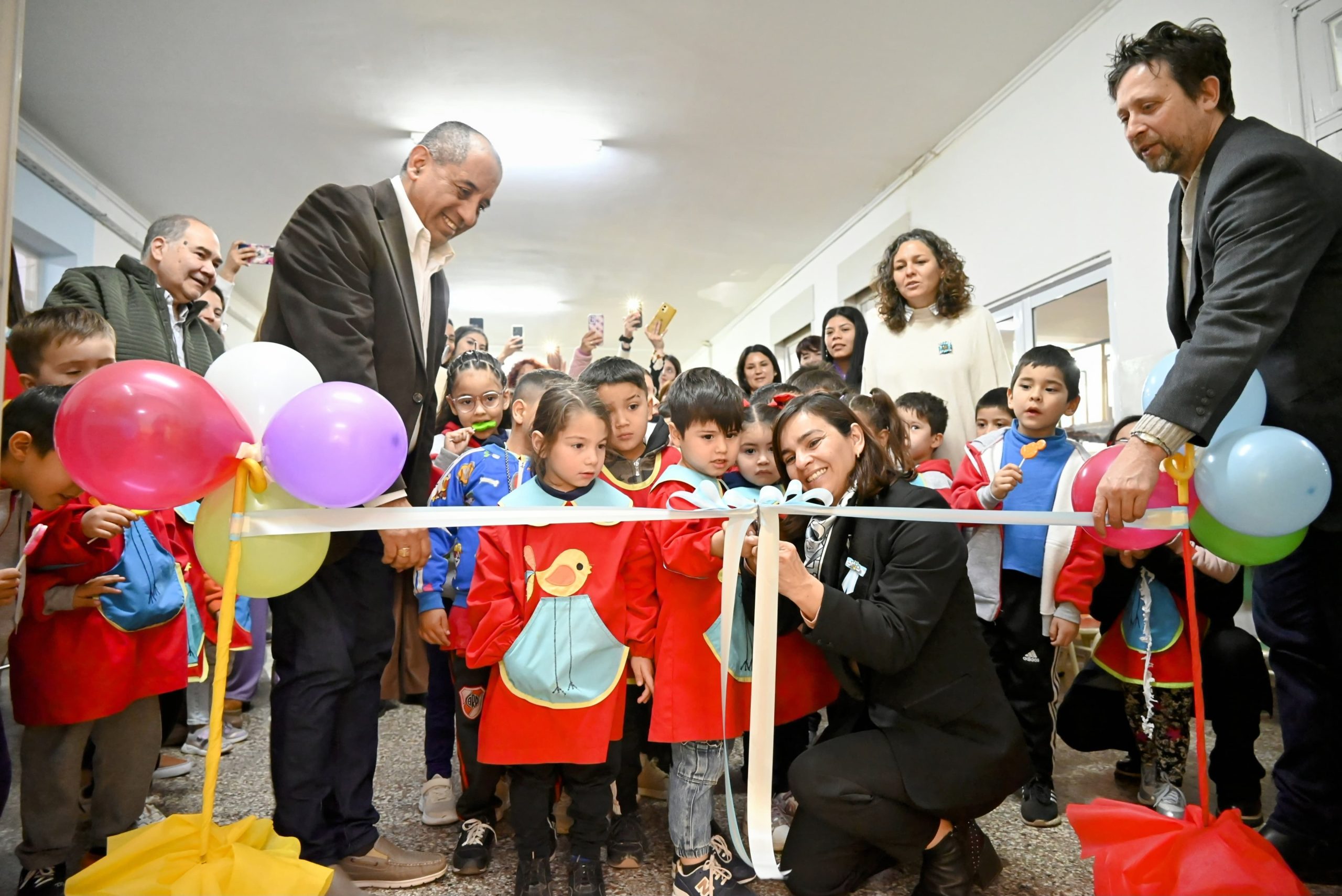 Una tarde de alegría en Villa Mercedes: inauguraron una nueva sala de 3 años