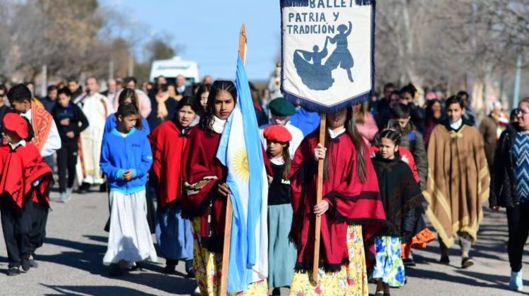 Balde honró a Santa Ana, su santa patrona