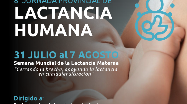 Realizarán la 8ª Jornada Provincial de Lactancia Humana