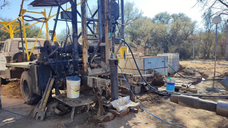 San Luis Agua trabaja en la perforación de Cañada La Negra