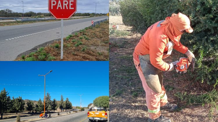 Suman más cartelería vial y mejoran la iluminación en las autopistas