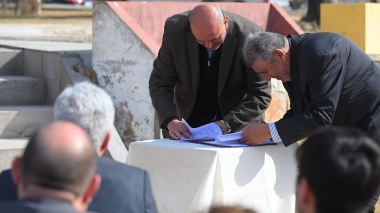 ‘Construyendo con tu Pueblo’: el Intendente de Las Lagunas destacó la reactivación de la obra pública