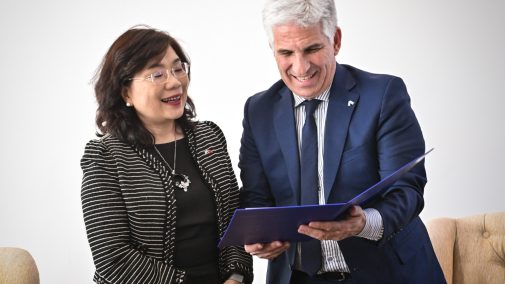 El Gobernador recibió a la representante de Taiwán en Argentina