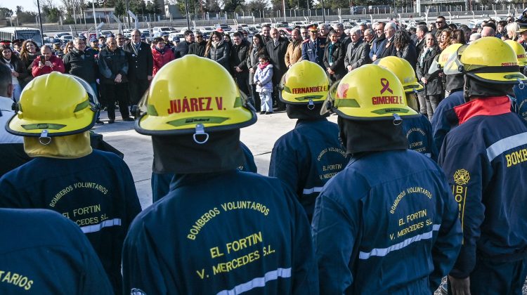 El Gobierno y el cuartel ‘El Fortín’ inauguraron el destacamento N°1 de Bomberos