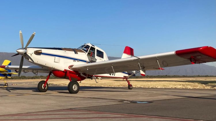 Capacitarán a brigadistas en la lucha aérea contra incendios forestales 