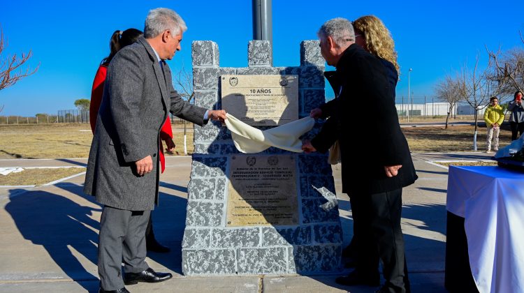 El Gobernador participó del acto por el 10° aniversario del Complejo Penitenciario ‘Pampa de las Salinas’