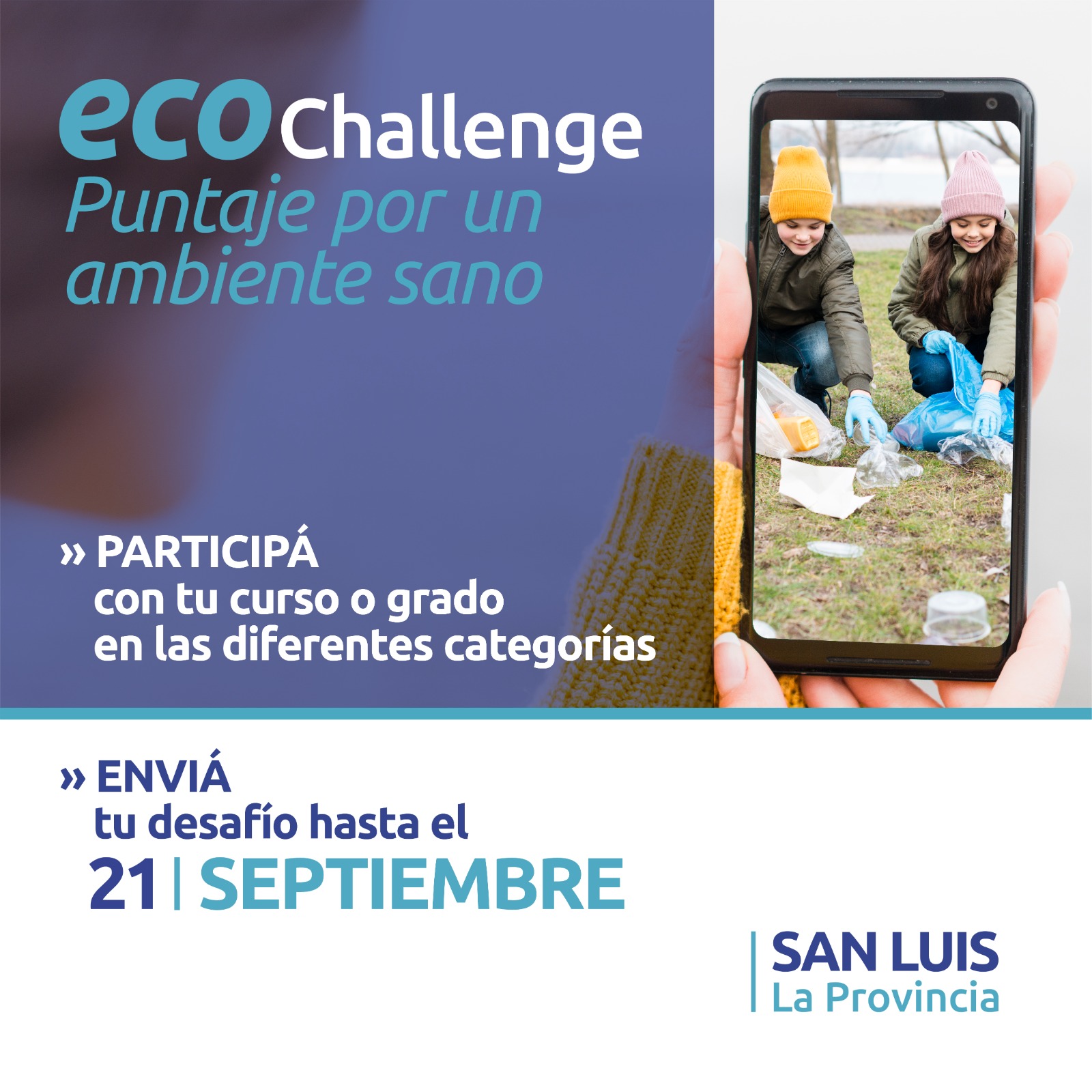 Lanzamiento del Eco-Challenge: ‘Puntaje por un Ambiente Sano’