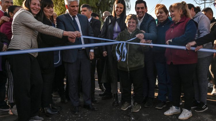 El Gobernador inspeccionó los avances de tres proyectos municipales en la capital