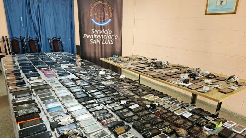 Incautaron cerca de 650 celulares en el Complejo Penitenciario 1