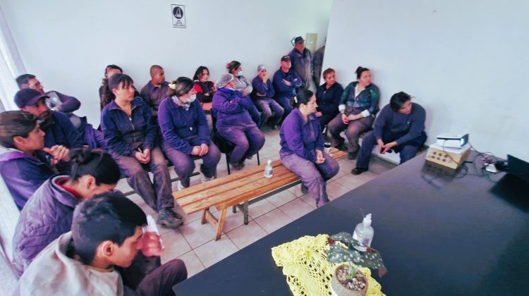 Capacitaron en primeros auxilios al personal de la planta ‘La Metropolitana’