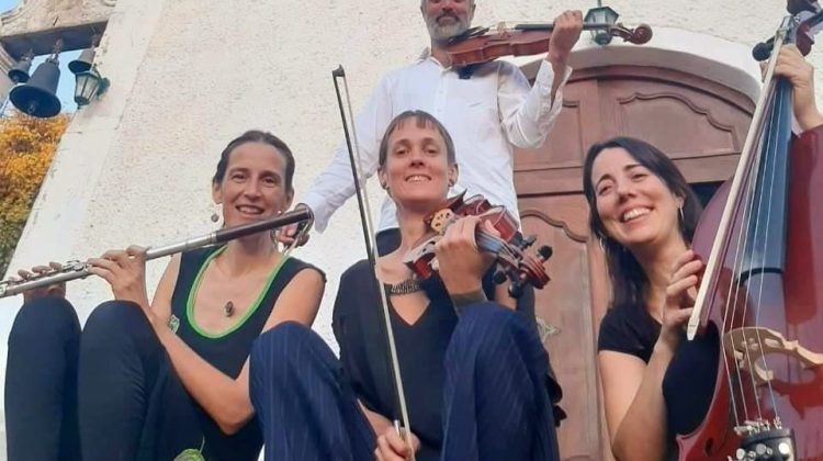 El grupo ‘Clásica Traslasierra’ brindará un concierto en la Casa del Poeta