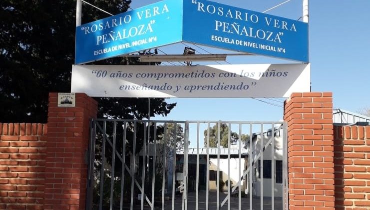 Continúa la puesta en valor de la ENI Nº4 ‘Rosario Vera Peñaloza’