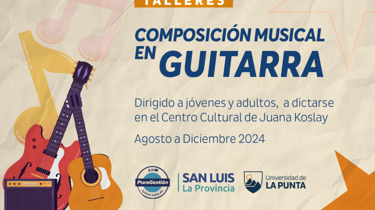 La ULP dictará un taller de composición musical en guitarra 