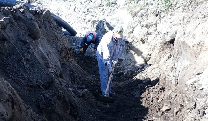 El Gobierno provincial realizó una obra para ampliar el suministro de agua en Villa de Quebrada