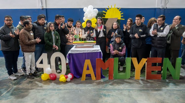 Amuyen celebró 40 Años de trabajo inclusivo con una gran fiesta