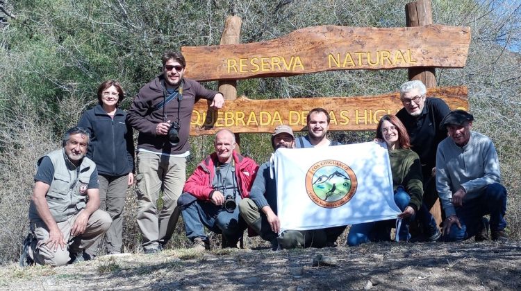 Realizaron un avistaje de aves en la reserva Quebrada de Las Higueritas