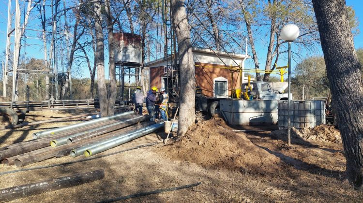 San Luis Agua finalizó la perforación en Cañada La Negra