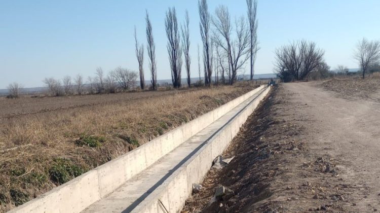 El Gobierno realiza una obra para mejorar el riego en San Pablo y beneficiar la producción