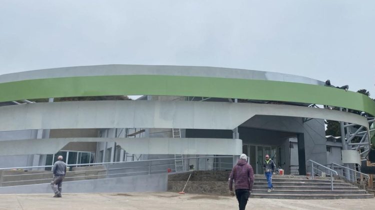 La obra del Centro de Convenciones de Merlo entró en la recta final 