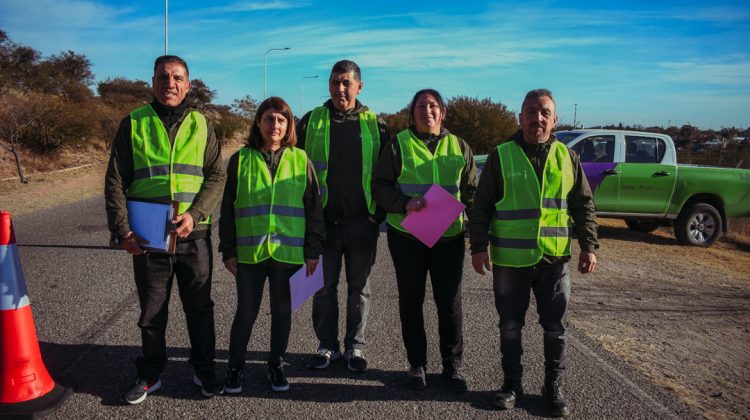 Entregaron equipamiento de seguridad a inspectores de Ambiente