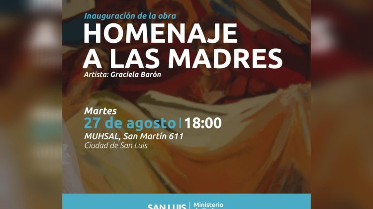 La obra ‘Homenaje a las Madres’ formará parte del patrimonio del Muhsal