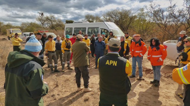 Los incendios forestales, tema de disertación en el norte de la provincia