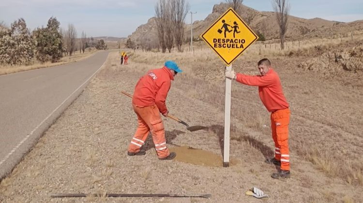 Realizaron mantenimiento de caminos rurales en San Martín, Junín, Chacabuco y Pringles