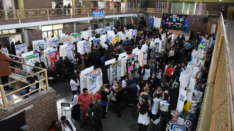 Feria de Ciencias: se presentaron más de 90 proyectos en un total de 45 escuelas