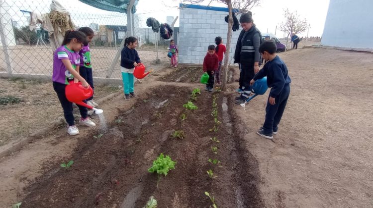 Más de 70 personas asistieron al taller de producción de flores en la Granja Productiva