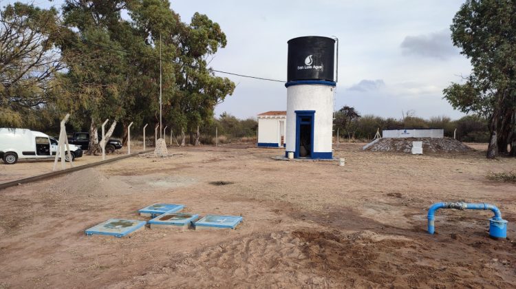 “Las obras aseguran un caudal de agua que beneficia a 143 familias de productores”